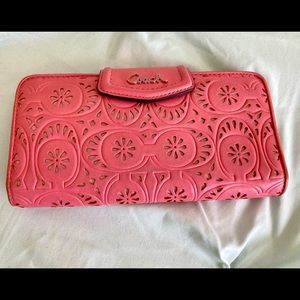 Pink Coach wallet
